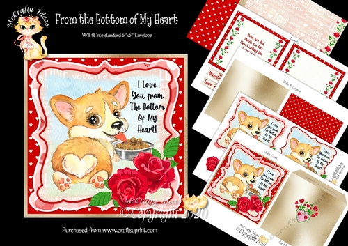 From the Bottom of My Heart Complete Card and Inserts Kit