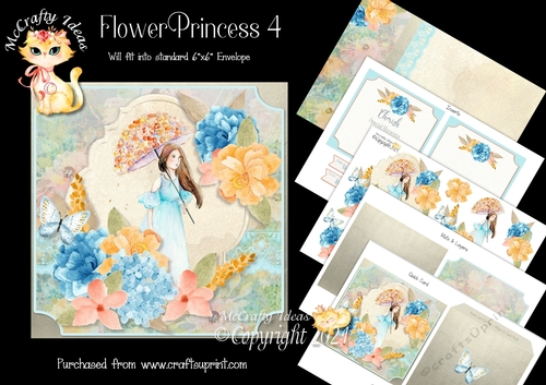 Flower Princess 4 Complete Card and Inserts Kit