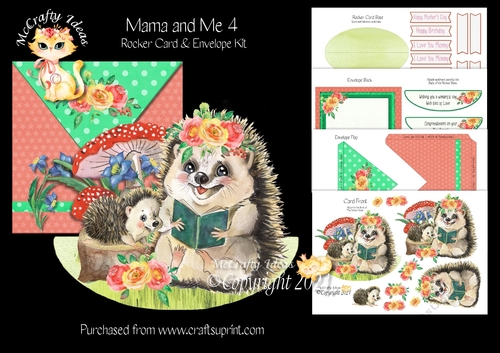 Mama and Me 4 - Rocker Card Kit