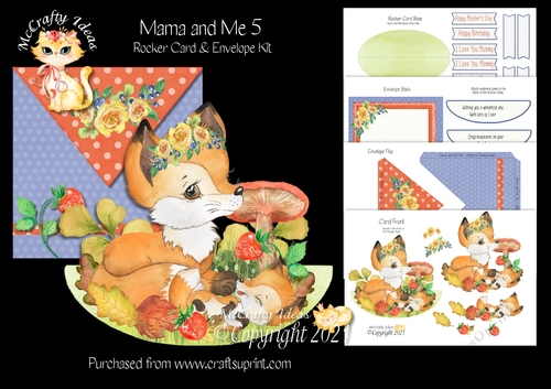 Mama and Me 5 - Rocker Card Kit