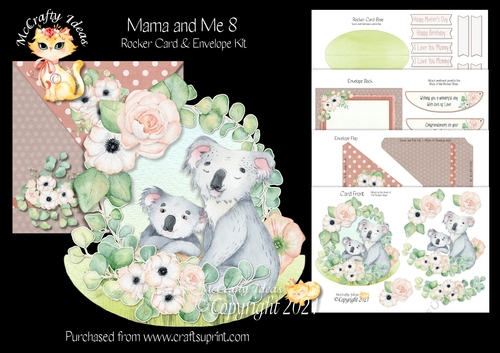Mama and Me 8 - Rocker Card Kit