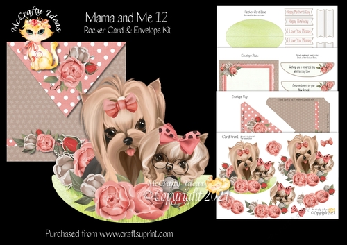Mama and Me 12 - Rocker Card Kit