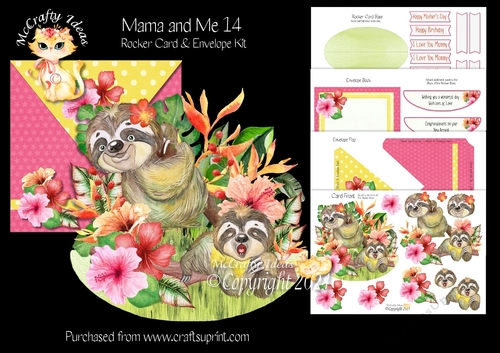 Mama and Me 14 - Rocker Card Kit