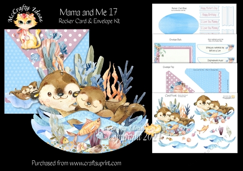 Mama and Me 17 - Rocker Card Kit