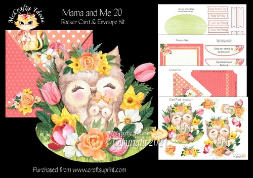 Mama and Me 20 - Rocker Card Kit