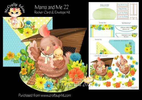 Mama and Me 22 - Rocker Card Kit