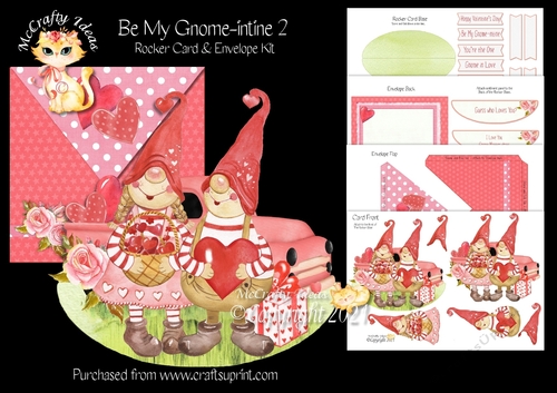 Be My Gnome-intine 2 Rocker Card Kit