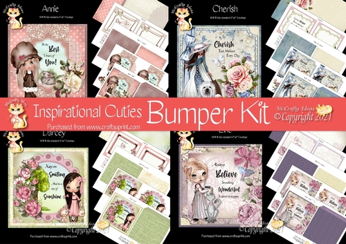 Inspirational Cuties - Complete Card and Inserts Bumper Kit