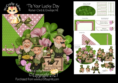 Tis Your Lucky Day Rocker Card Kit