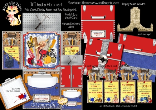 If I had a Hammer! Folio Card Kit