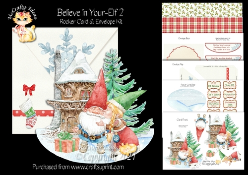 Believe in Your-Elf 2 Rocker Card Mini Kit