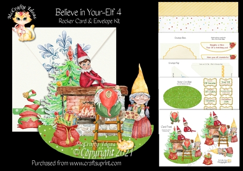 Believe in Your-Elf 4 Rocker Card Mini Kit