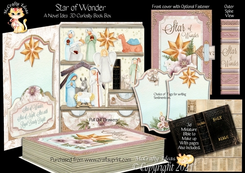 Star of Wonder - 3D Curiosity Book Box