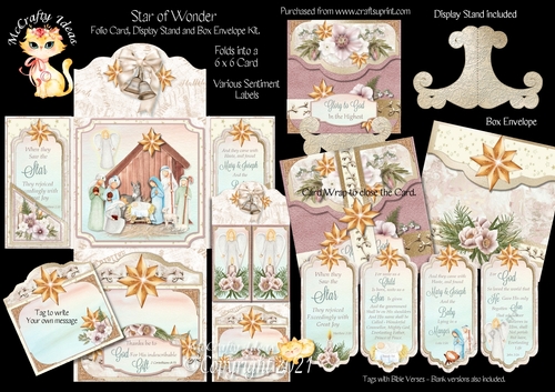 Star of Wonder - Folio Card Kit