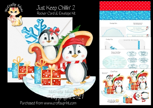 Just Keep Chillin 2 Rocker Card Mini Kit
