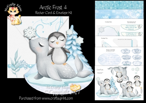 Arctic Frost 4 Rocker Card Mini Kit