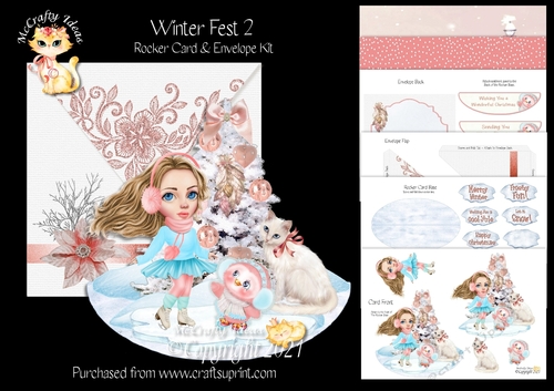 Winter Fest 2 Rocker Card Mini Kit