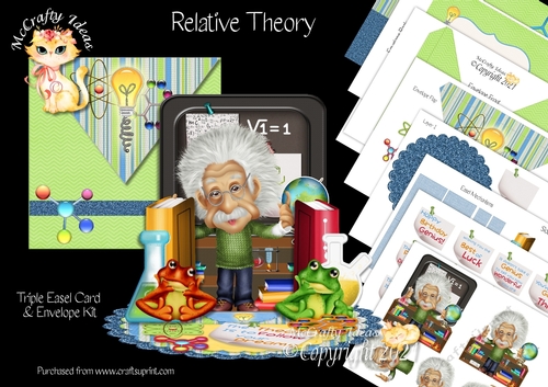 Relative Theory  Triple Easel Card Kit