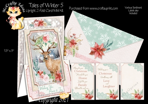 Tales of Winter 5 - Upright Z-fold Card Mini Kit