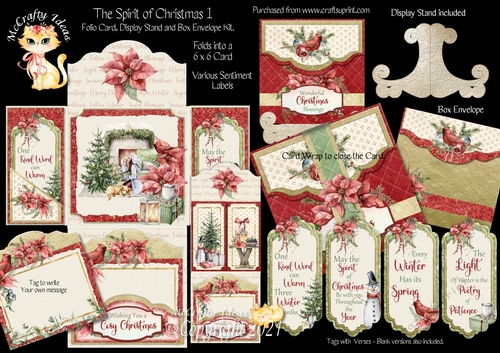 The Spirit of Christmas - Folio Card Kit
