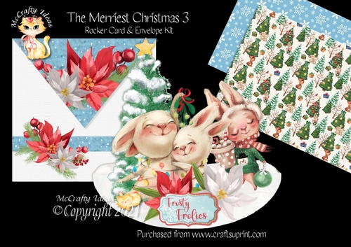 The Merriest Christmas 3 Rocker Card Mini Kit