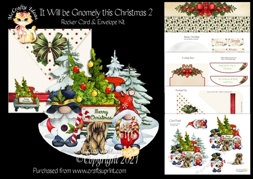 It Will be Gnomely This Christmas 2 Rocker Card Mini Kit