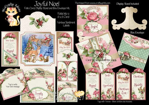 Joyful Noel - Folio Card Kit