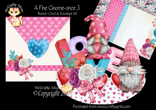 A Fine Gnome-mance 3 Rocker Card Mini Kit