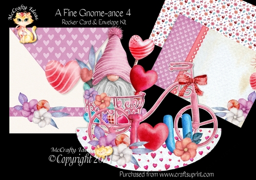 A Fine Gnome-mance 4 Rocker Card Mini Kit
