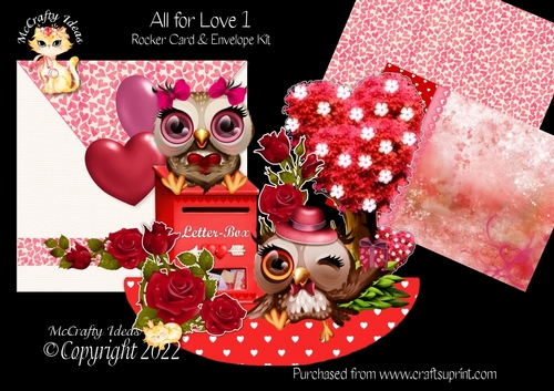 All for Love 1 Rocker Card Mini Kit