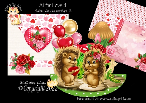 All for Love 4 Rocker Card Mini Kit