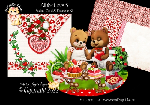 All for Love 5 Rocker Card Mini Kit