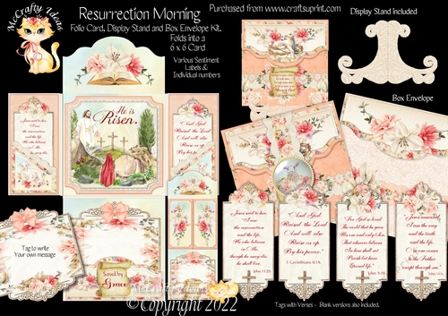 Resurrection Morning - Folio Card Kit