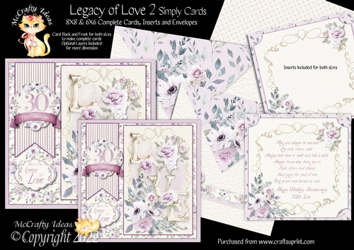 Legacy of Love 2 Simply Cards 
