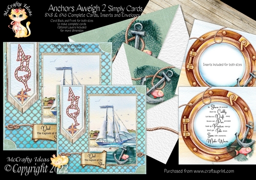 Anchors Aweigh 2 Simply Cards 