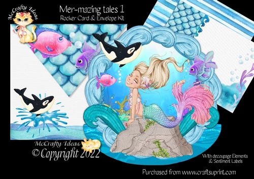 Mer-mazing Tales 1 Rocker Card Mini Kit