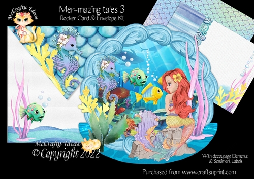 Mer-mazing Tales 3 Rocker Card Mini Kit
