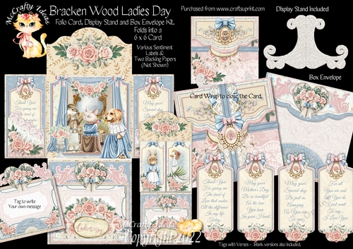  Bracken Wood Ladies Day Folio Card