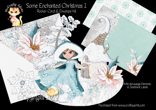 Some Enchanted Christmas 1 Rocker Card Mini Kit