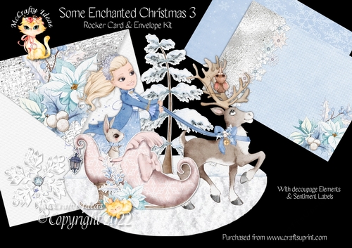 Some Enchanted Christmas 3 Rocker Card Mini Kit