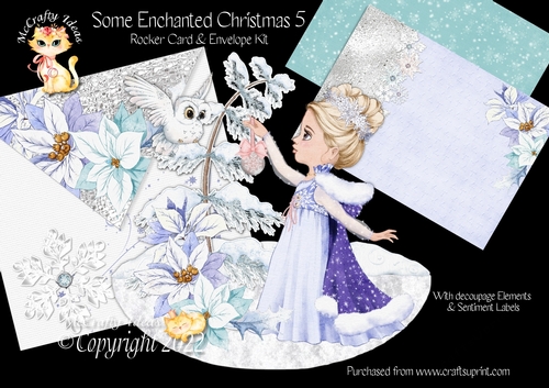 Some Enchanted Christmas 5 Rocker Card Mini Kit