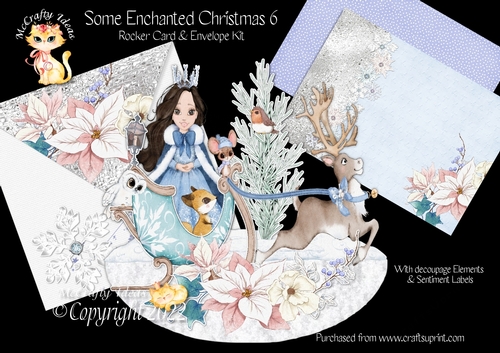 Some Enchanted Christmas 6 Rocker Card Mini Kit