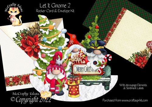 Let it Gnome 2 Rocker Card Mini Kit