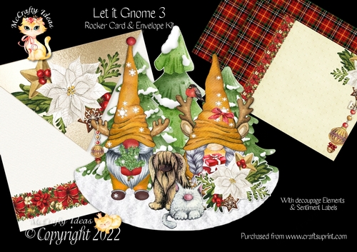 Let it Gnome 3 Rocker Card Mini Kit