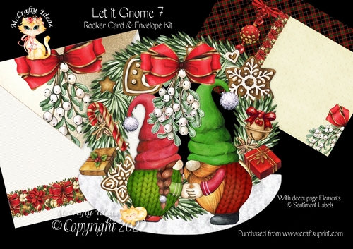 Let it Gnome 7 Rocker Card Mini Kit