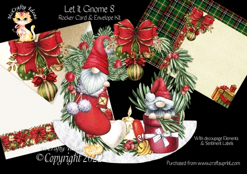 Let it Gnome 8 Rocker Card Mini Kit