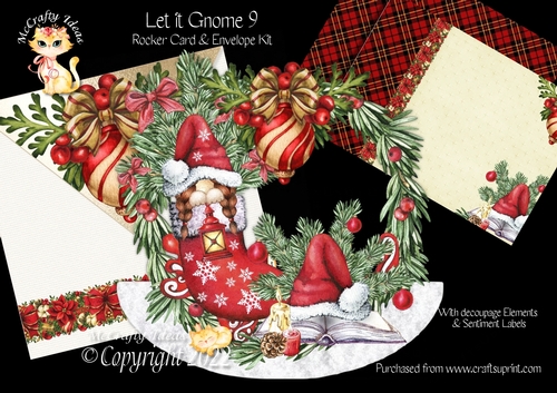 Let it Gnome 9 Rocker Card Mini Kit