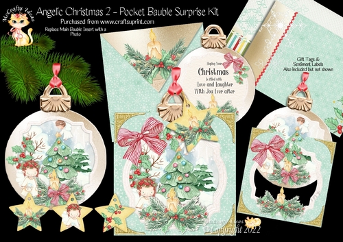 Angelic Christmas 2 - Pocket Bauble Surprise Kit