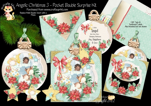 Angelic Christmas 3 - Pocket Bauble Surprise Kit