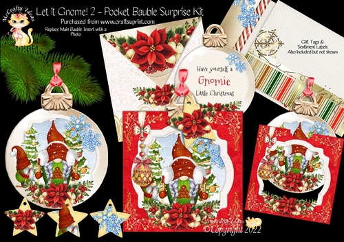 Let it Gnome 2 - Pocket Bauble Surprise Kit